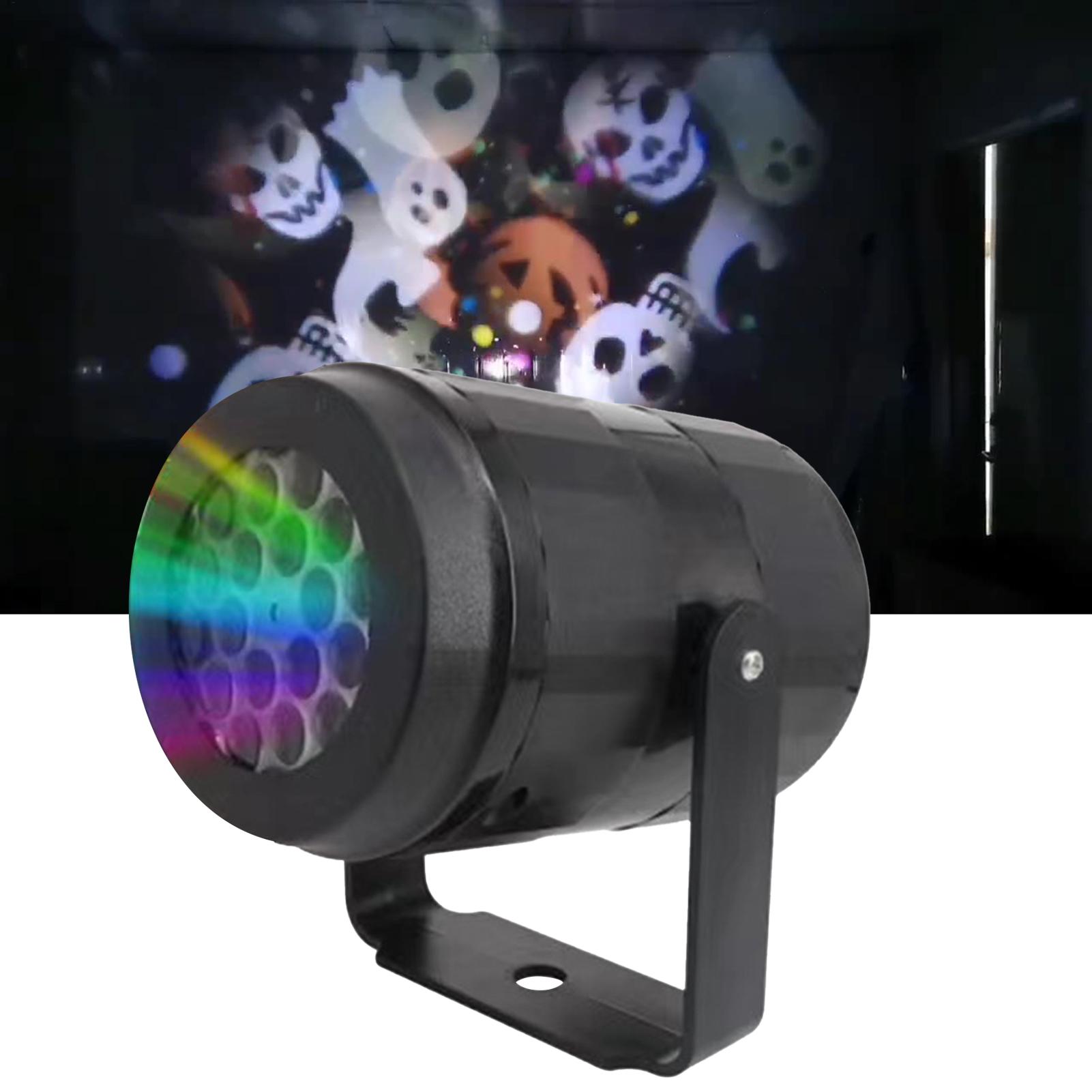 Outdoor Lighting Effects - Snowflake Christmas Projector,USB Powered Rotating Christmas