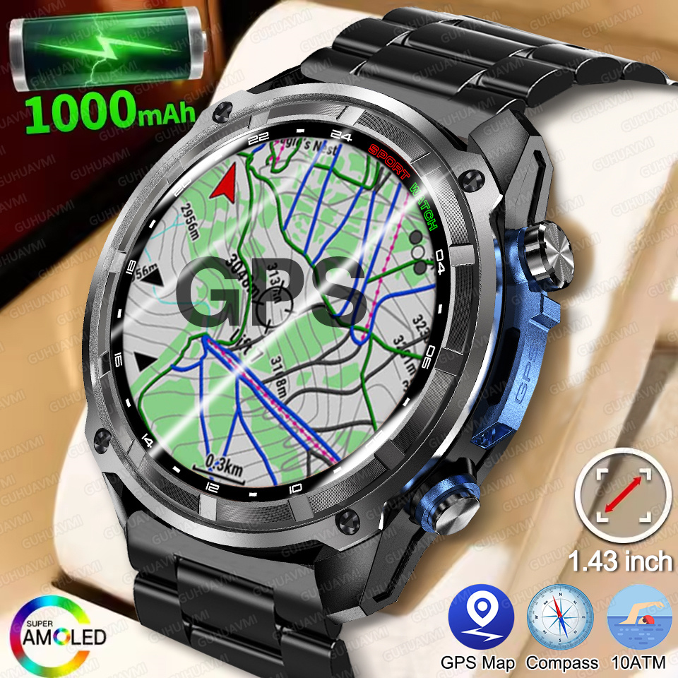 Outdoor Lighting Wireless - T-Rex3 Pro GPS Offline Map 1000mAh