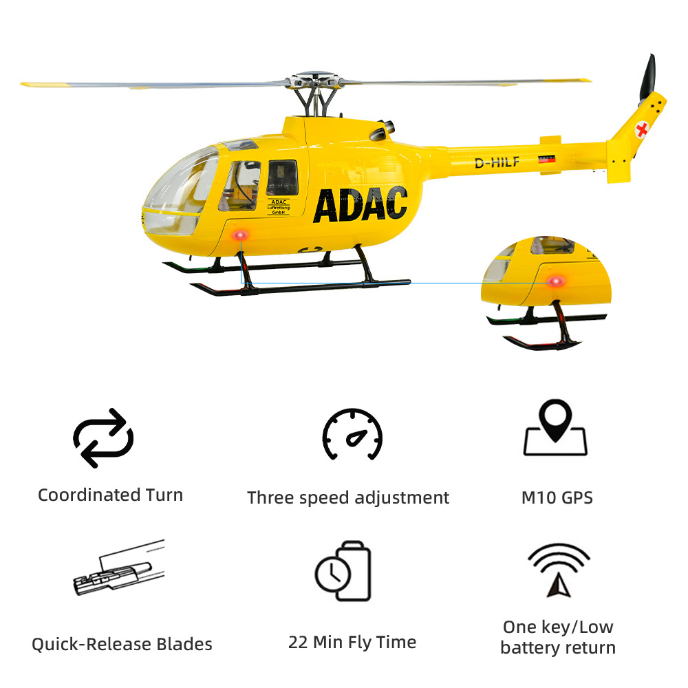 FLY WING BO105 Scale Helicopte - Outdoor Lighting Uk review and price