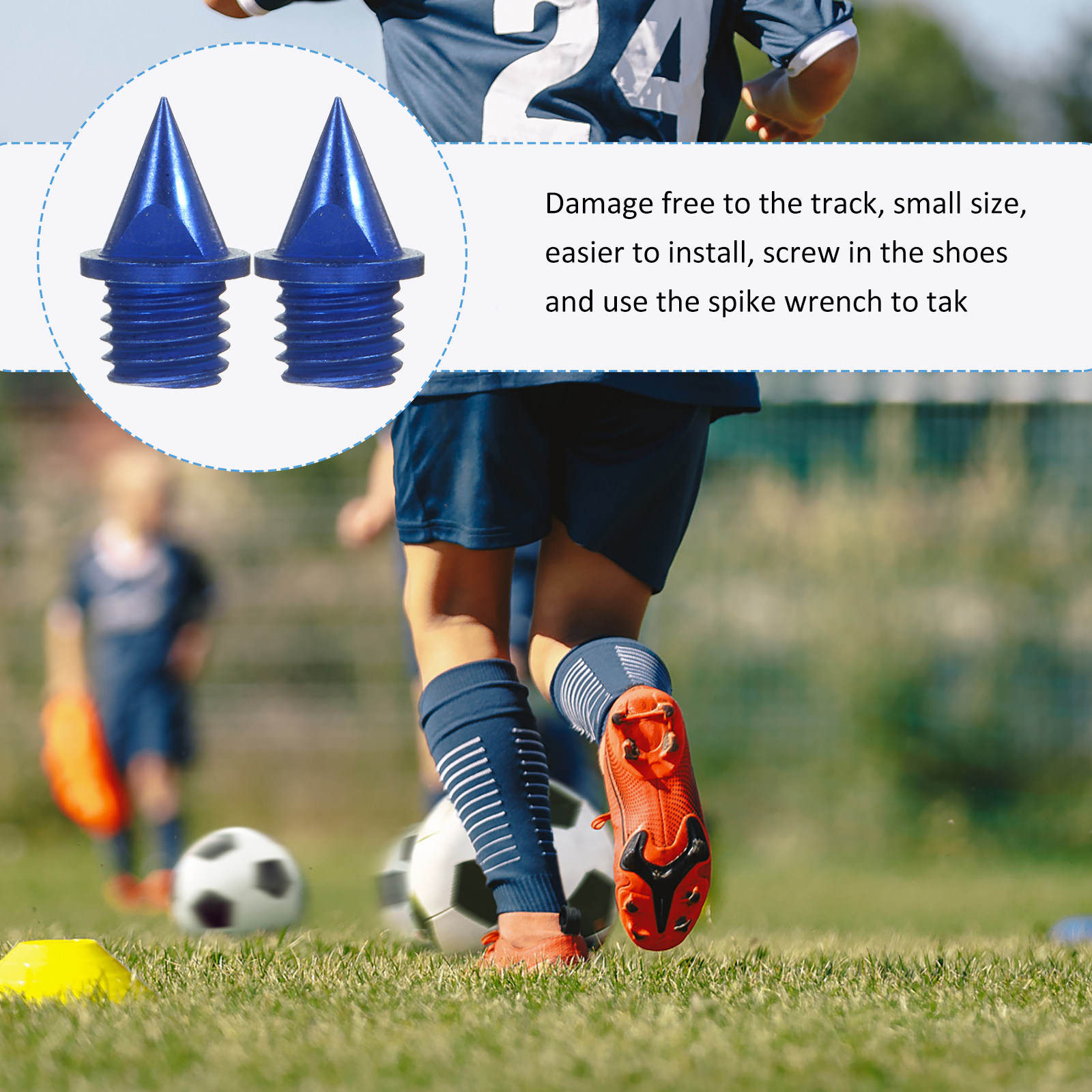 1Set Carbon Steel Track Spikes - Outdoor Lighting Track review and price