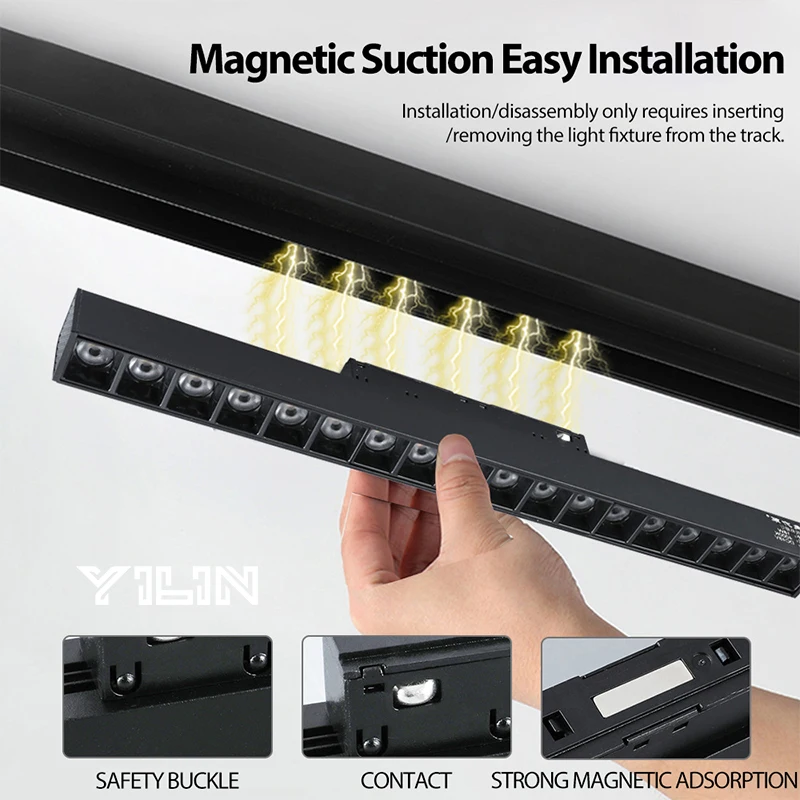 LED Magnetic Track Light Embed - Outdoor Lighting Track review and price