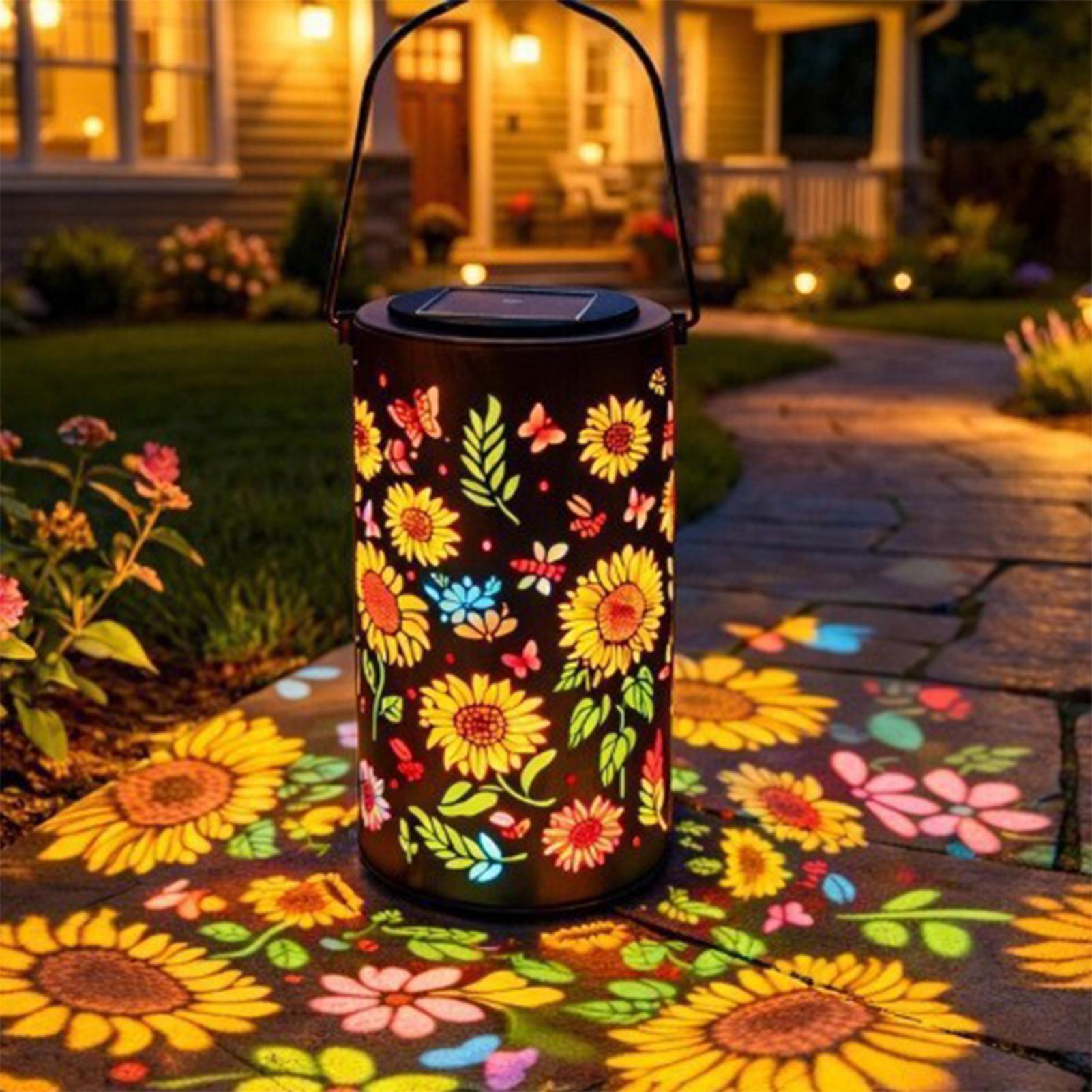 Sunflower Solar Lantern Weathe - Outdoor Lighting Pathway review and price