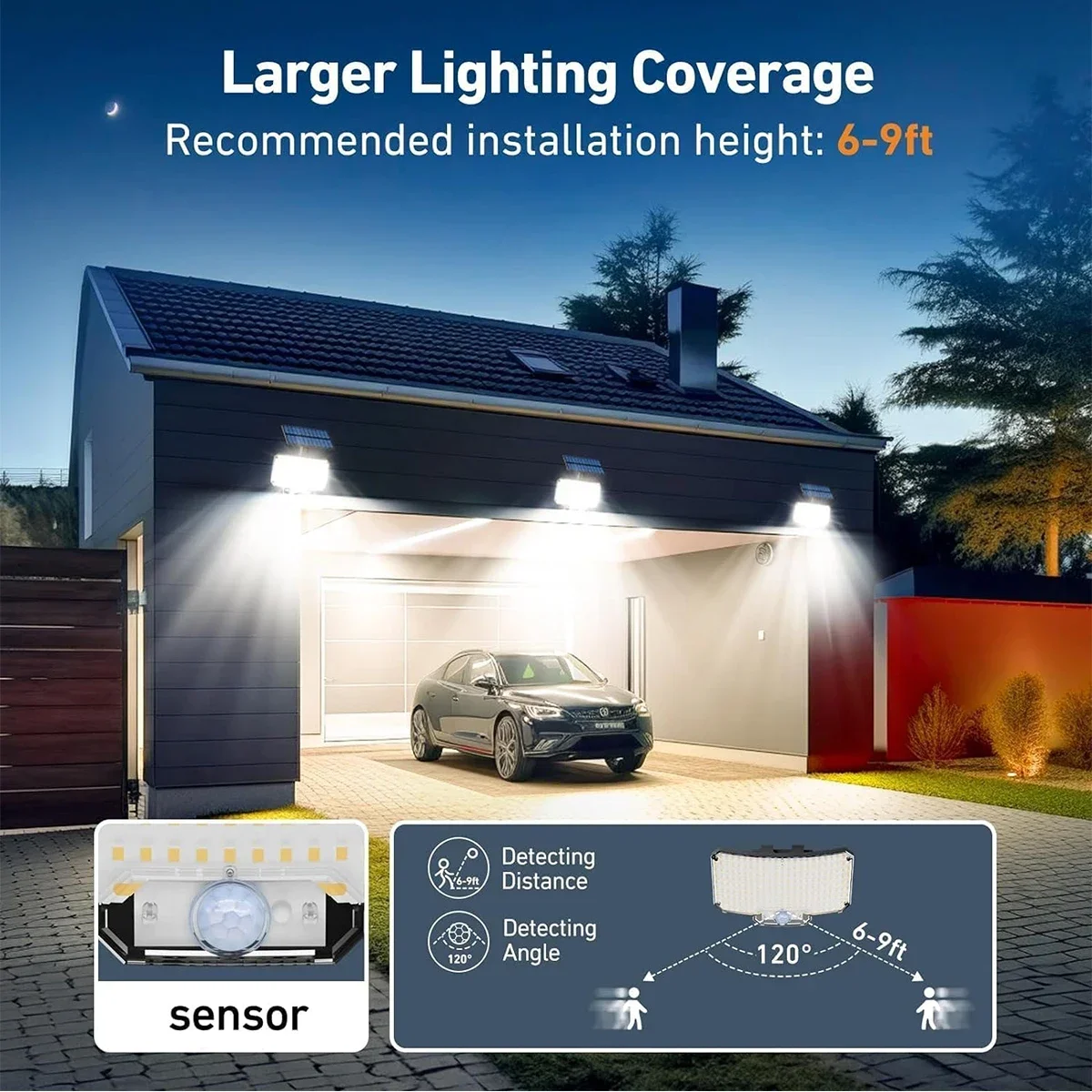 234LED Solar Outdoor Lights Mo - Outdoor Lighting Waterproof review and price