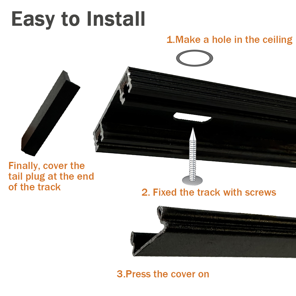 UT-Pro Series Magnetic Track L - Outdoor Lighting Track review and price