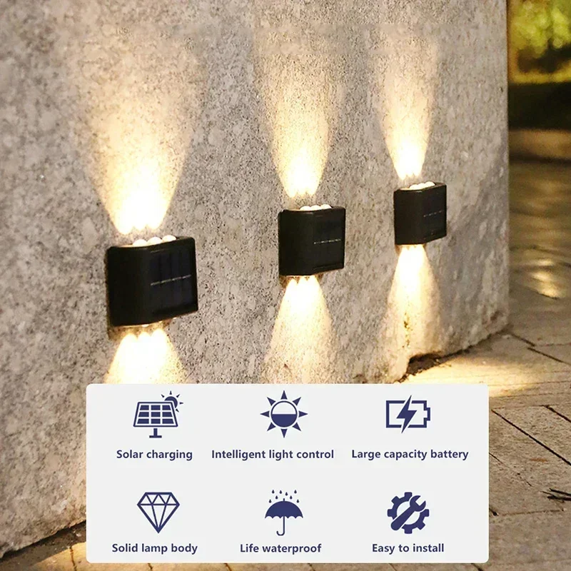 COB Solar Wall Lamp Outdoor Wa - Outdoor Lighting Waterproof review and price