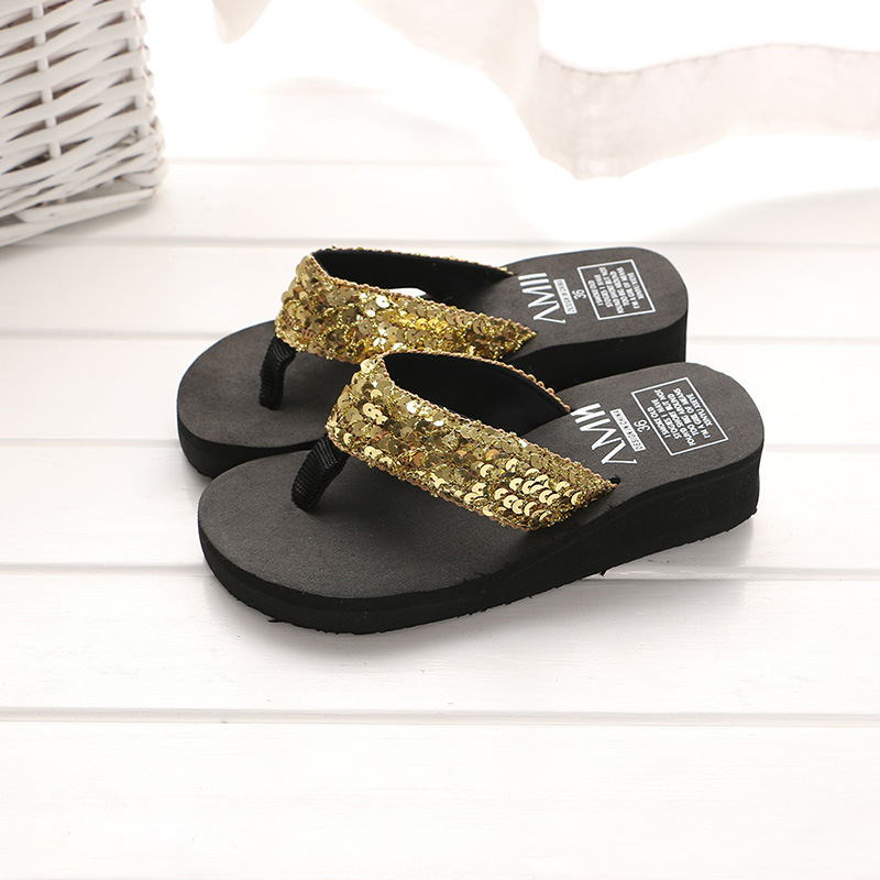 Summer Sequins Slippers Women  - Outdoor Lighting For Your House review and price