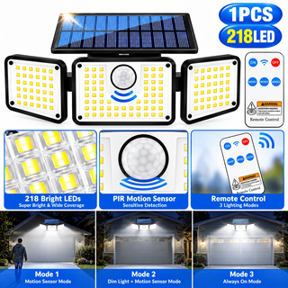 1PCS 218LED Solar Motion Senso - Outdoor Lighting Ip65 review and price