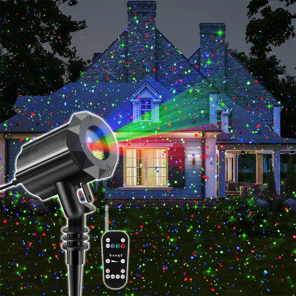 Christmas Laser Projector Ligh - Outdoor Lighting Uk review and price