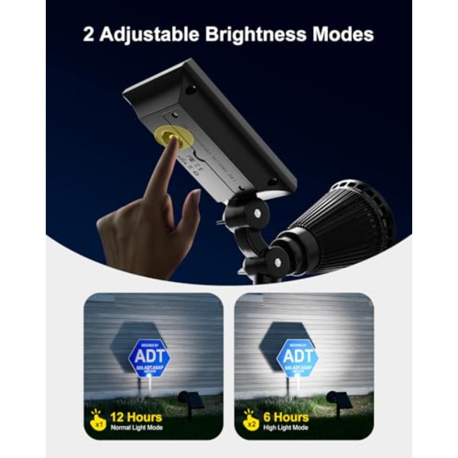 Solar Spotlights Outdoor Water - Outdoor Lighting Waterproof review and price