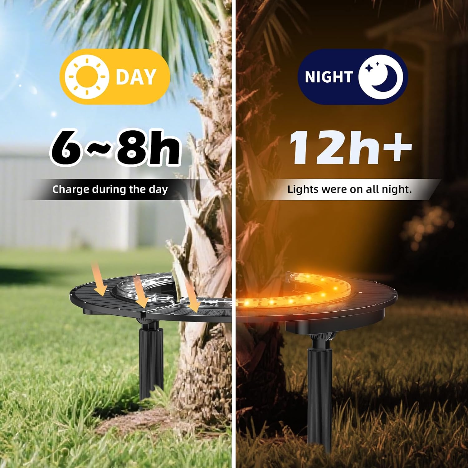 Solar Palm Tree Light Wireless - Outdoor Lighting Wireless review and price