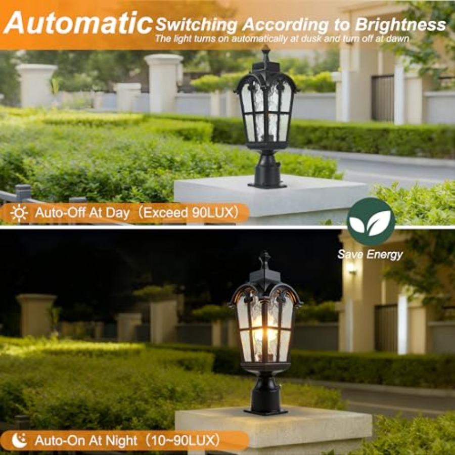 Sensor Outdoor Post Lights Wat - Outdoor Lighting Waterproof review and price