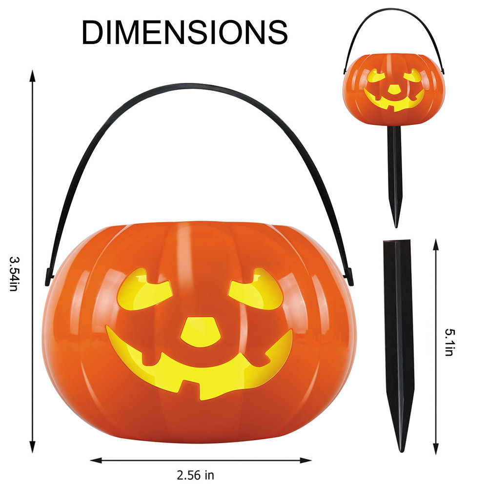 Halloween Pumpkin Solar Garden - Outdoor Lighting Pathway review and price