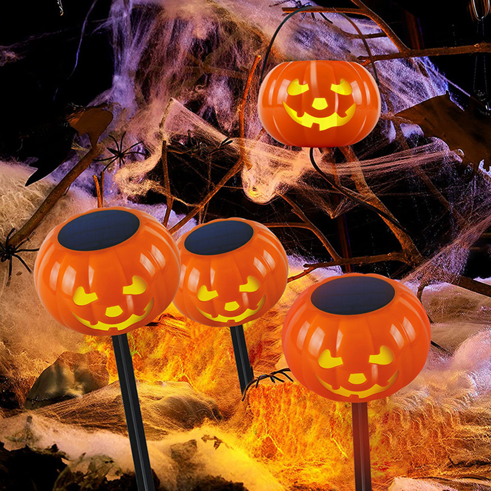Halloween Pumpkin Solar Garden - Outdoor Lighting Pathway review and price