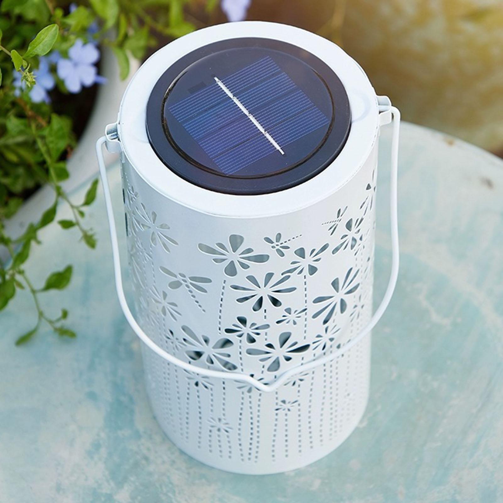 Solar Lanterns Colorful Metal  - Outdoor Lighting Pathway review and price