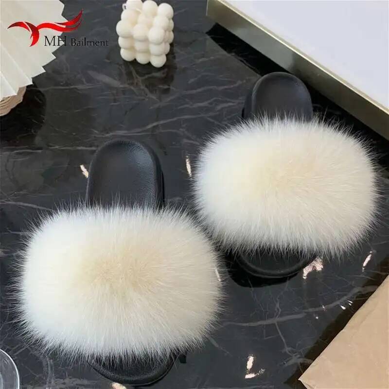 Fox Fur Slippers Luxury Design - Outdoor Lighting For Your House review and price