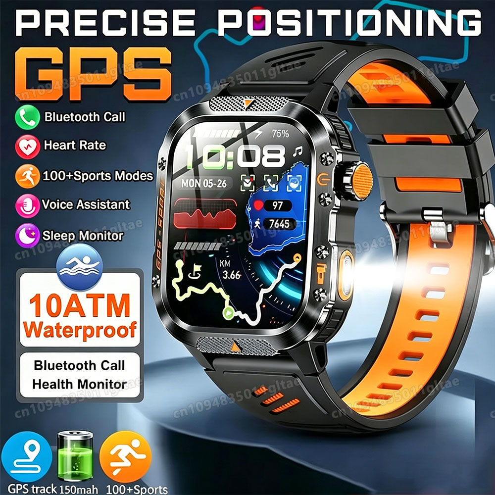 2026 Global Hiking Smartwatch  - Outdoor Lighting Track review and price