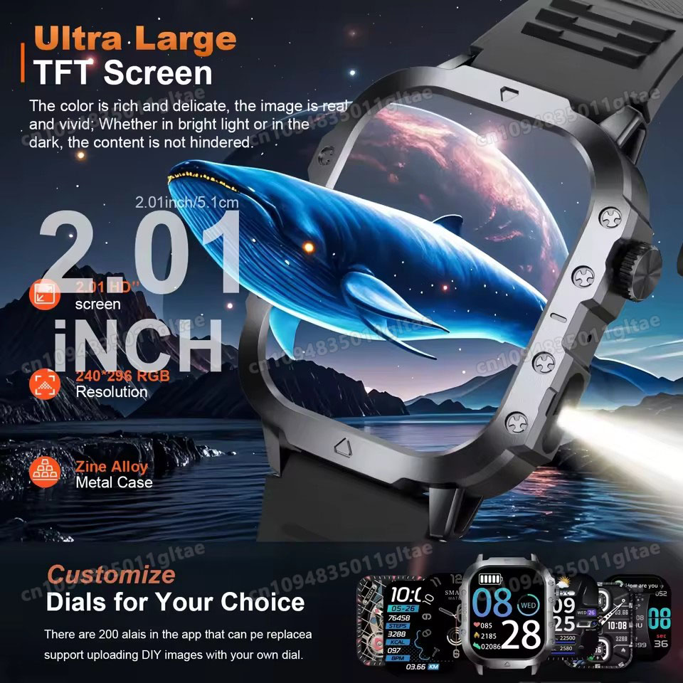 2026 Global Hiking Smartwatch  - Outdoor Lighting Track review and price