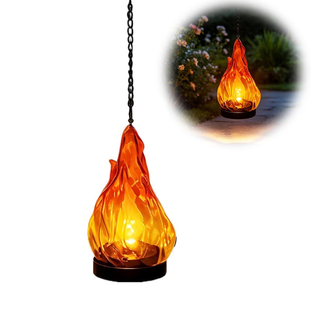 Solar Flame Hanging Lantern Li - Outdoor Lighting Ip65 review and price