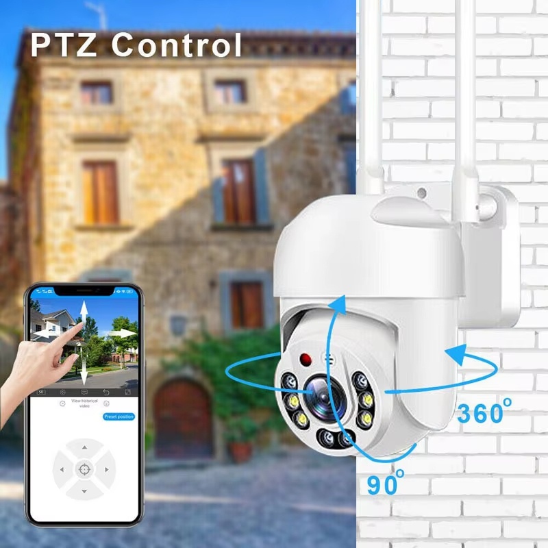Outdoor HD WiFi Camera 360° Ro - Outdoor Lighting Track review and price