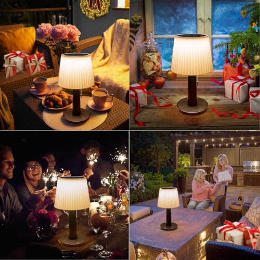 Solar Table Lamps Outdoor Indo - Outdoor Lighting Waterproof review and price